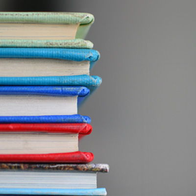 stack of books